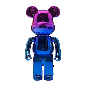Bocina Oso Grizzly Azul - Rosa