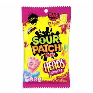 Sour Patch Kids Big Heads