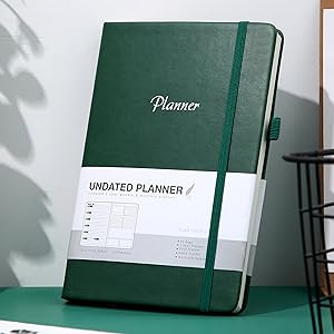 Agenda Sin Fecha Color Verde - Imagen 4