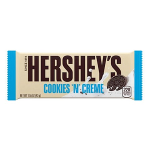 Hershey Cookies n Creme Bar 1.55 Oz