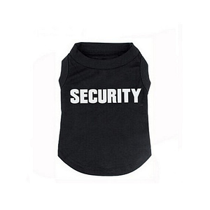 T-Shirt para Perro Security - L