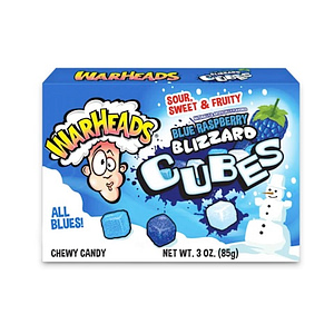 Warheads Blue Raspberry Blizzard Cubes
