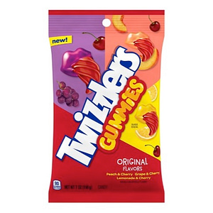 Twizzlers Gummies Peg Bag