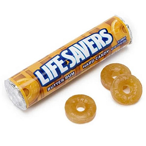 Lifesavers Hard Candy Butter Rum