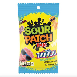 Sour Patch Kids Tropical 8 oz