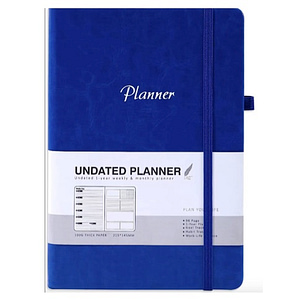 Agenda Sin fecha Color Azul
