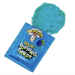 Warheads Blue Raspberry Popping Candy