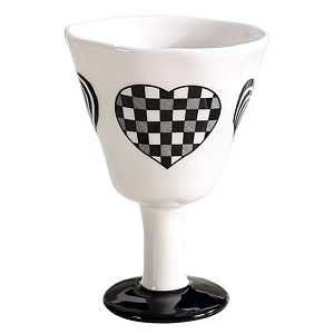 Copa White Heart