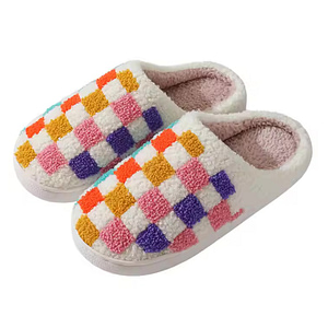 Pantuflas Colors Checkers Medium