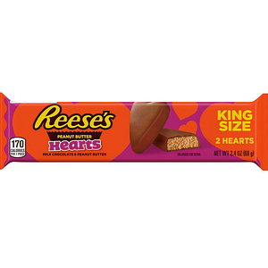 Reese's Milk Chocolate Hearts King size