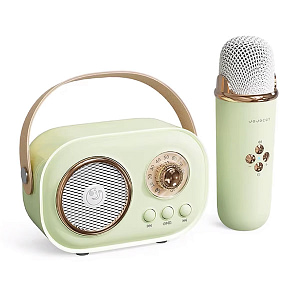 Bocina Karaoke Verde