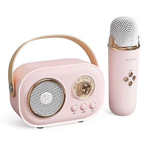 Bocina Karaoke Rosa