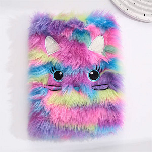 Cuaderno Plush Color Cat