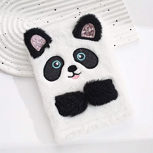 Cuaderno Plush Panda Bear