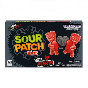 Sour Patch Kids Black Hearts