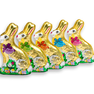 Chocolate Madelaine Sitting Rabbit