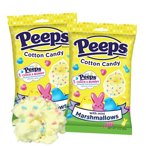 Peeps Cotton Candy With Marshmallows