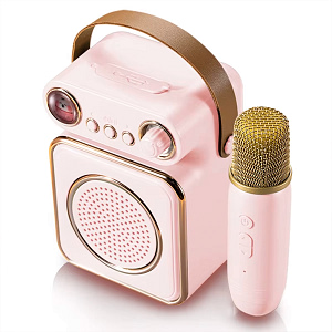 Bocina Karaoke Pink