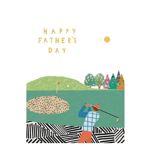 Tarjeta Father's Day Golf