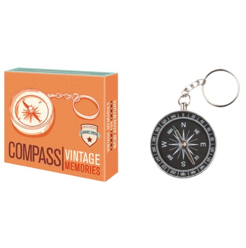 Llavero Compass Vintage Memories