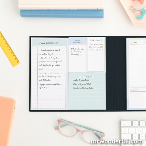 Organizador Semanal Con Extras Tu Lo Harás Posible - Imagen 3