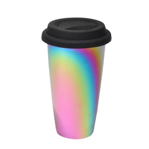 Vaso De Cerámica Térmico Rainbow