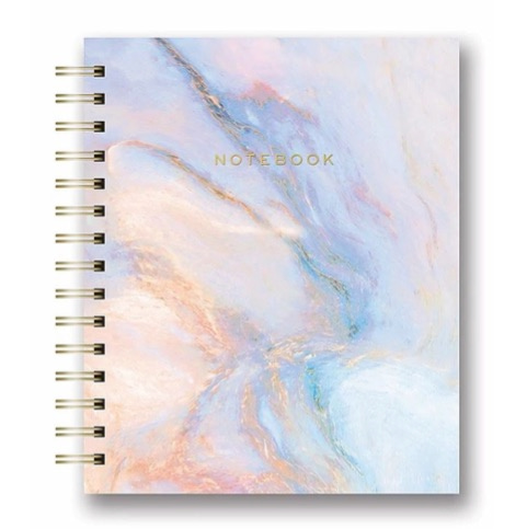 Cuaderno Mediano Swirled Marble