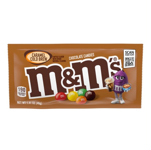 M&M  Singles Caramel Cold Brew