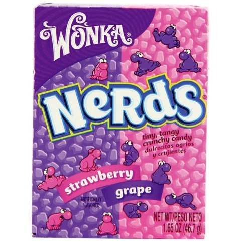 Wonka Nerds Grape Strawberry de 1.65 Oz