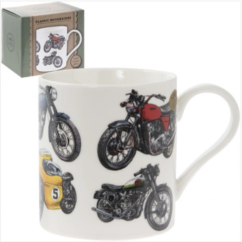 Taza de Cerámica Diseño Motocicletas