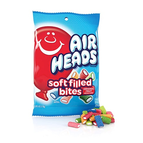 Airheads Soft Filled Sour Bites de 6 Oz