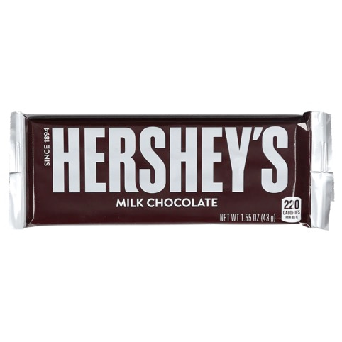 Hersheys Milk Chocolate de 1.55 Oz