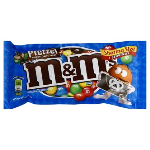 M&M's Milk Chocolate Pretzel Share Size