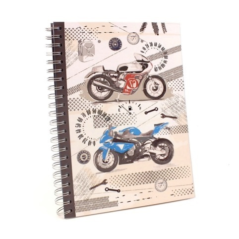 Cuaderno Bikes Tamaño A4