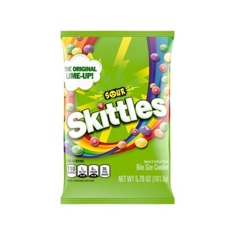 Skittles Sour Peg Bag