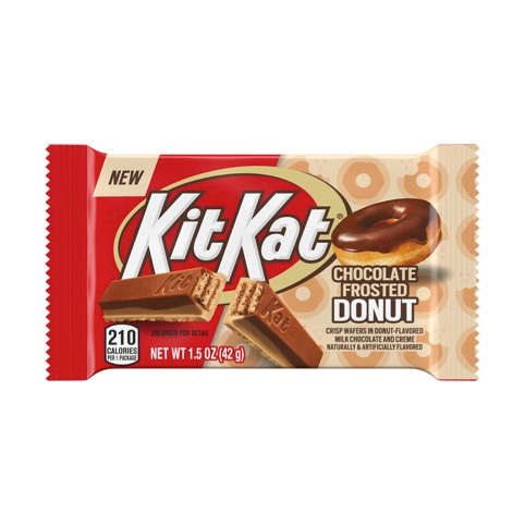 Kit Kat Chocolate Frosted Donut