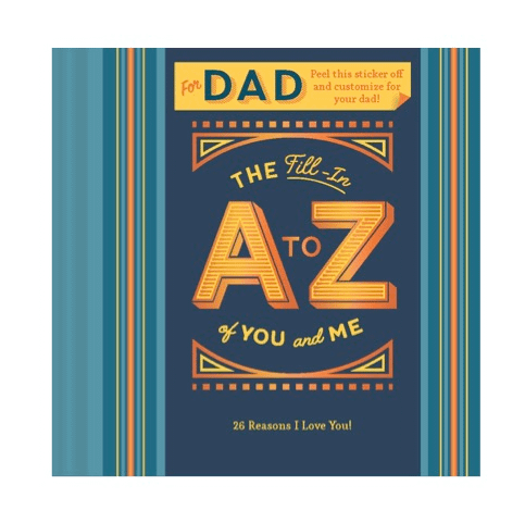 Libro Fill In A To Z Of You And Me For Dad