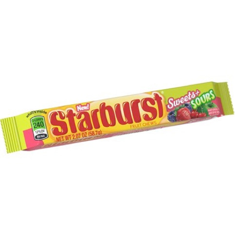 Starburst Sweet And Sour de 2.07 Oz