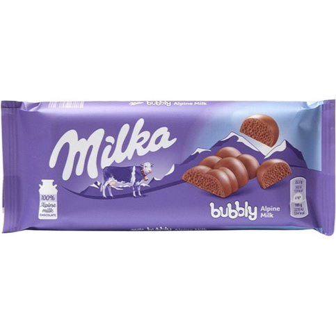 Milka Bubbly Milk de 90 Gr