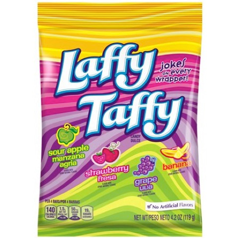 Laffy Taffy Assorted Mini Bars Peg Bag de 4.2 Oz