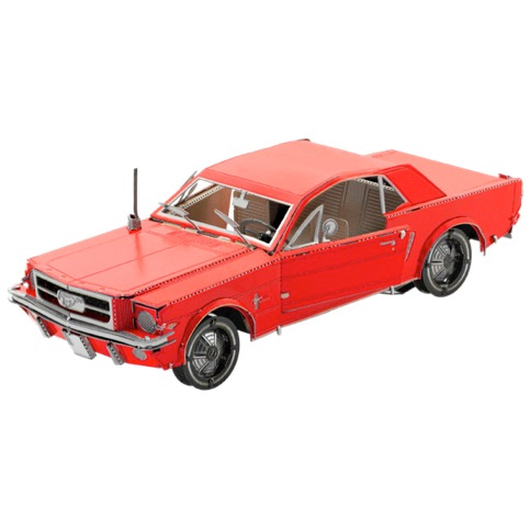 Figura Armable 1965 Ford Mustang Rojo