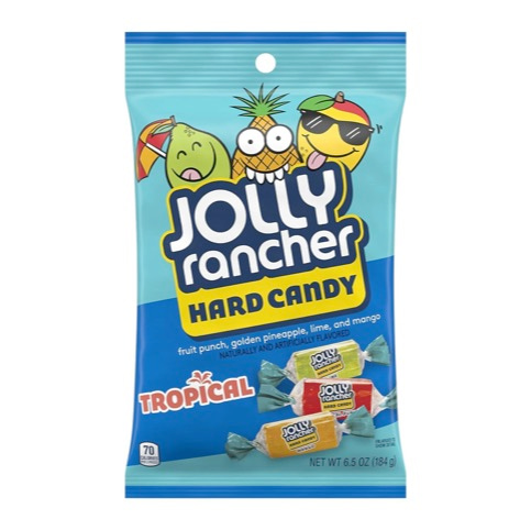 Jolly Rancher Hard Candy Tropical Flavor