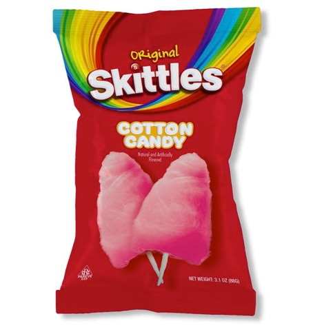 Skittles Cotton Candy