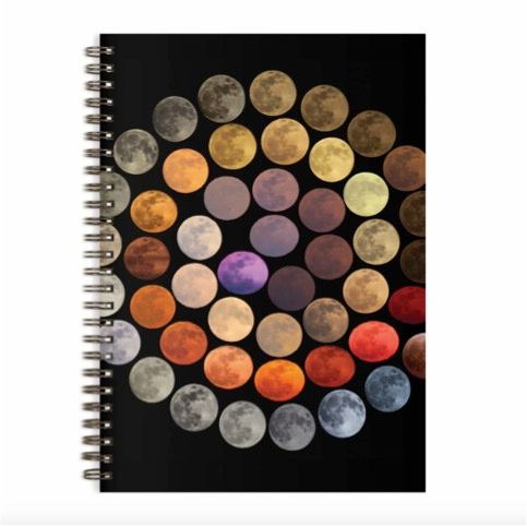 Cuaderno Colores De La Luna