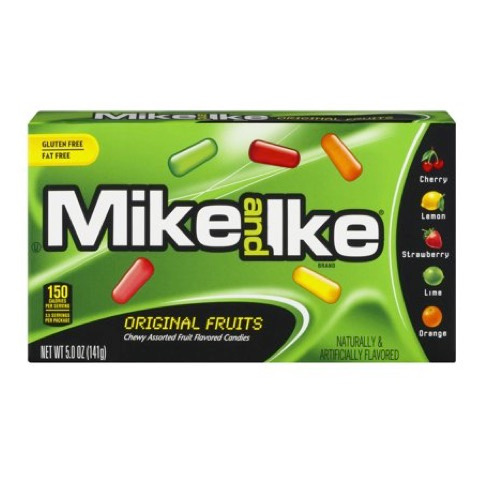 Mike And Ike Original Fruits Theatre Box 5.0 Oz