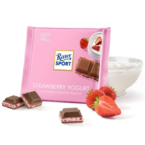 Ritter Sport Chocolate Fresa Yogurt