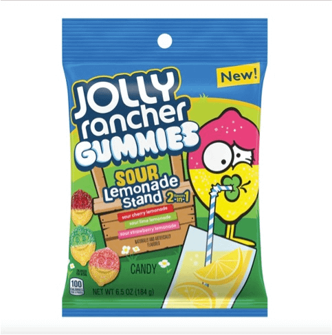 Jolly Rancher Gummies Sour Lemonade Stand 5 oz