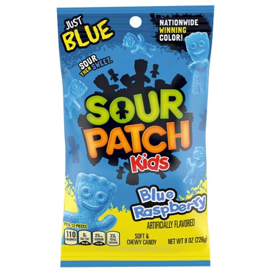 Sour Patch Kids Blue Raspberry 8 oz