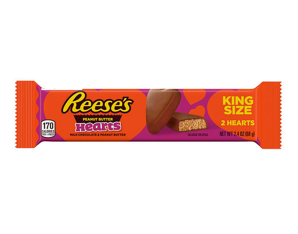 Reese's Milk Chocolate Hearts King size