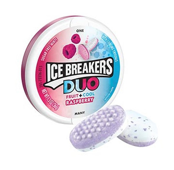 Ice Breakers Duo Raspberry de 36 Gr